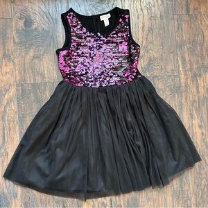 Cat & Jack, Girls Purple Sequin Dress